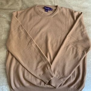 XL Ralph Lauren Purple Label cashmere sweater